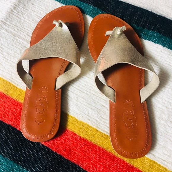 ☀️Boho gold sandals - Picture 3 of 3